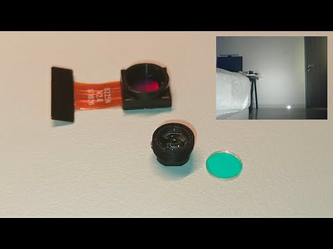 DIY Night Vision Camera - How to remove IR filter from any camera