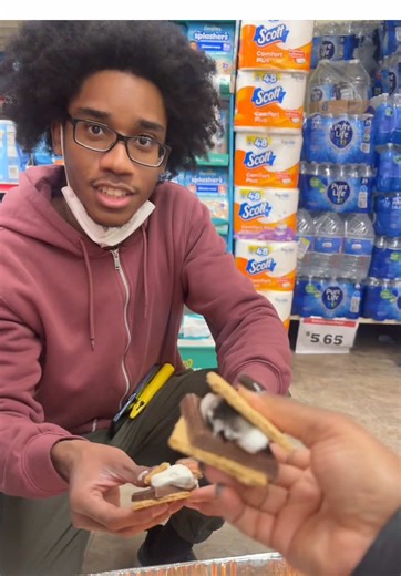 Smores Time🙂‍↔️ 🍫 #smores #familydollar #camping #marshmallow | Smore