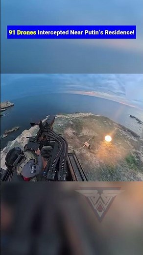 Russian Air Defenses Stop Massive Drone Attack