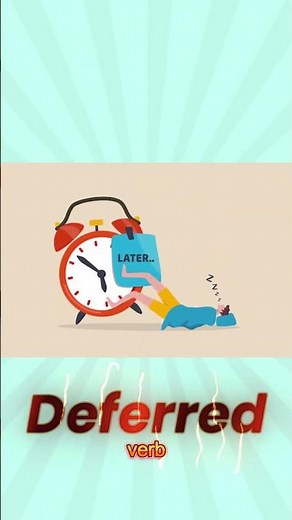 DEFERRED – An Important Vocabulary Word! ⏳| Meaning, Trick & Usage | #SSA #WordsmithTool #SSAEnglish