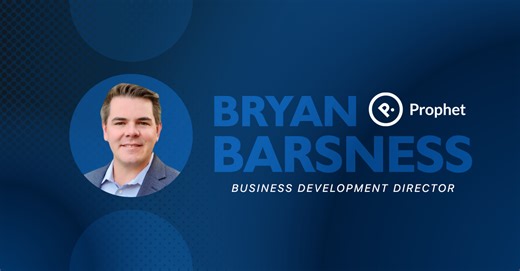 Bryan Barsness Joins Prophet ERP as Business Development Director, Bringing Decades of Expertise in AgTech and Food-Tech Industries; Paul Stofberg Comments
