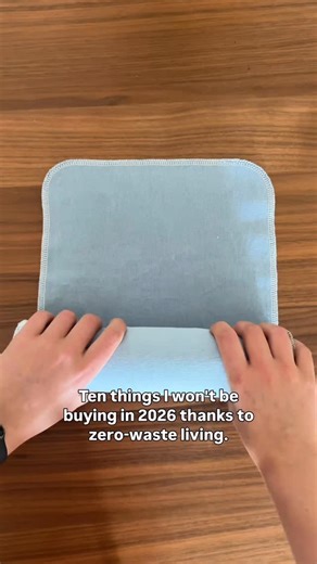 10 things I won’t be buying in 2026 because it’s better for the planet and my wallet! Which eco-friendly swaps do you want to make in the new year? #deinfluencing #sustainableliving #plasticfree | Zerowastestore.com