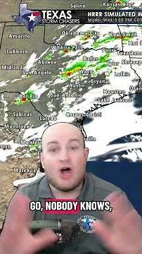 Texas Storm Update: Hail, Wind, and Isolated #tornado Risk #texasweather #weather