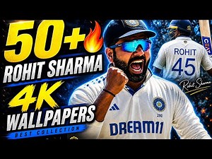 “50+ Rohit Sharma Wallpapers 🔥 4K Ultra HD | Best Collection”