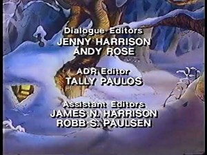 Winnie the Pooh and Christmas Too End Credits (Original Broadcast Version)