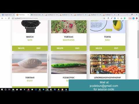 Online Shop Project in PHP with source code and project report