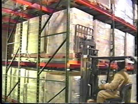 Push Back Racking Loading Sequence