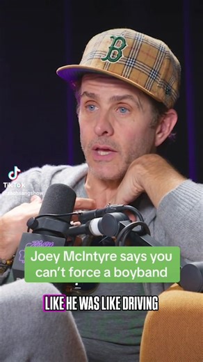 new kids news on Instagram: "Joey McIntyre says You can't force a boyband"