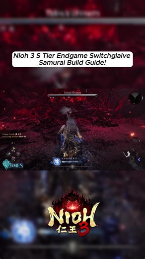 Nioh 3 S TIER Endgame Switchglaive Samurai Build Guide! #Nioh3 #Switchglaive #SamuraiBuild #STierBuild #EndgameBuild #BrokenBuild #SwitchglaiveBuild