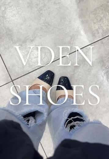 Ang ganda ng colorblock design! Perfect for soft girl or minimalist outfits 💕 #vdenshoes #blockheels #shoesforwomen #OOTD