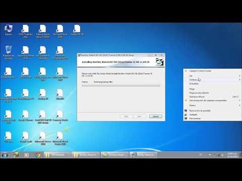 INSTALACION DE WATERCAD V8i SS4