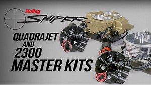 Carb to EFI Conversions Are Easier than Ever with Sniper Quadrajet Drop-in Fuel Pump Master Kits