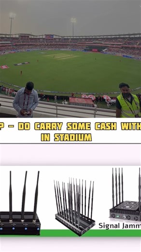 Stadium mei cash zarur carry kro, kayi bari UPI payments nhi ho pati internet ke chalte.