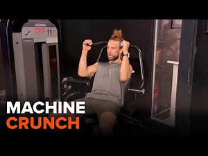 Machine Crunch | Proper Form Tutorial for Stronger Abs