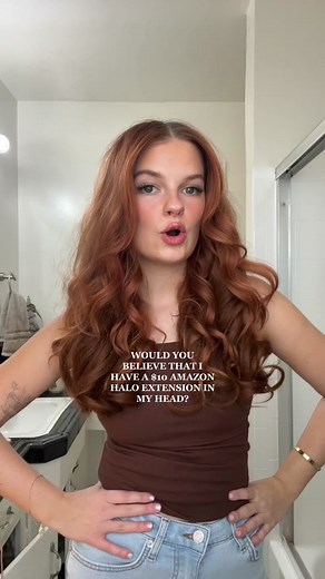$10 Amazon Halo Hair Extension Review