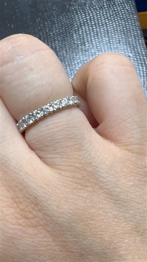 Eternity rings are a symbol of eternal love - a promise of lifelong commitment. But it doesn't stop there. These rings also symbolise the circle of life. They are commonly given to a partner after the birth of a child; marking another journey of eternal love. #eternity #rings #everyoneシ゚ #fypシ゚viralシ #trendingreelsvideo #trendingreelsvideo #fypシ゚viralシ #highlights #japan | Cha Jewels Japan