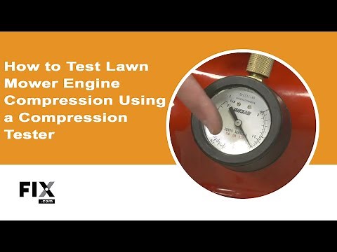 LAWN MOWER REPAIR: How to How to Test for Compression Using a Compression Tester | FIX.com