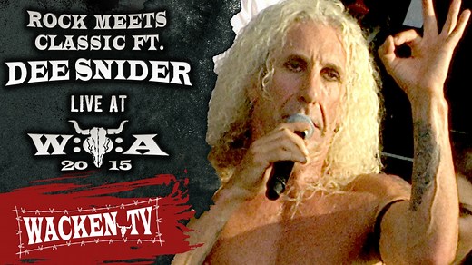 Rock Meets Classic feat. Dee Snider live at W:O:A 2015 -> https://youtu.be/Ida37H7aXbc „I Wanna Rock“ available now at WackenTV! Don’t forget to subscribe for more clips straight from the holy ground. | Wacken Open Air