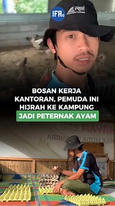 86K views · 1K reactions | Pemuda 28 tahun bernama Asep Rahmat mulai hidup secara mandiri bersama istri dan kedua putranya di kampung. Ia memutuskan resign setelah 6 tahun bekerja dan mulai membuka usaha peternakan yang ternyata gagal total. | Ifa.id Network | Facebook