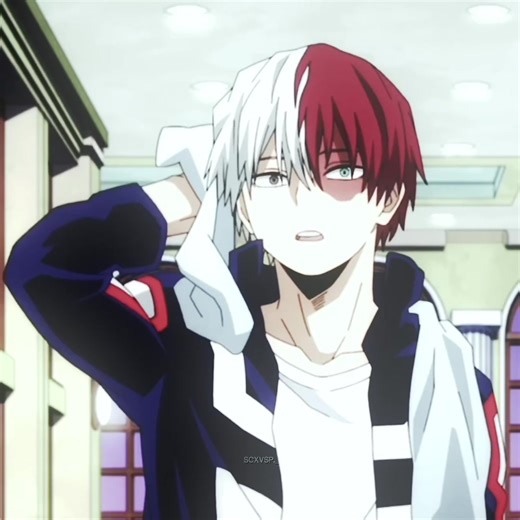 My Hero Academia: Shoto Todoroki School Edit