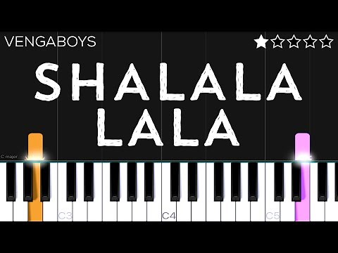 Vengaboys - Shalala lala | EASY Piano Tutorial