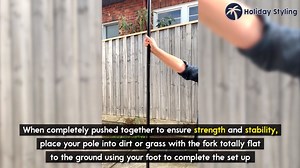 Watch String Light Poles Assembly Instruction on Amazon Live