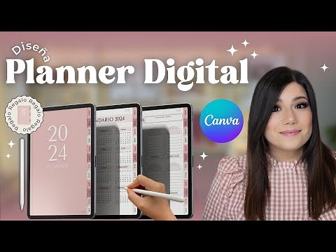 Crea tu propio PLANNER DIGITAL desde cero con CANVA 🌟