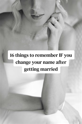 16 Key Steps for Changing Your Name After Marriage