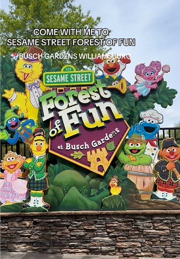 Exploring Sesame Street Forest of Fun at Busch Gardens