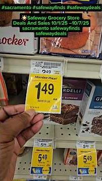 🌟Safeway Grocery Store Deals And Sales 10/1/25 -10/ 7/2025.