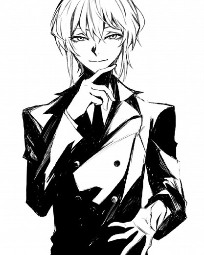 Crime consultant William J. Moriarty - in the bsd BEAST art style #williamjamesmoriarty #moriartythepatriot #yuukokunomoriarty #beastmanga #bungoustraydogs #fyp