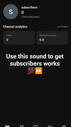 use this sound to get 💯 subscribers works 💯⏩😂👇🏽#youtubealgorithm
