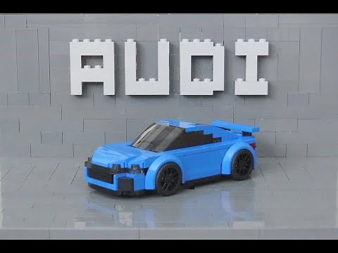 LEGO 2018 Audi TT RS - MOC Instructions