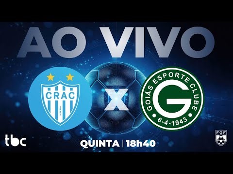 CRAC X GOIÁS | GOIANÃO 2026 AO VIVO NA TBC | 15/01/2026