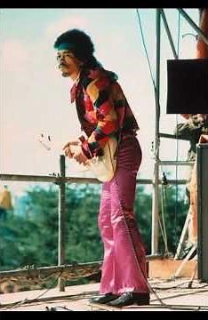 Jimi Hendrix’s last performance at the Open Air Love and Peace festival in Fehmarn, Germany