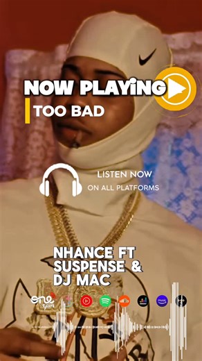 Datz Trending Entertainment ®️ on Instagram: "@nhancemonstaway feat. @suspense_di_badda_gal & @djmac__ – Too Bad 〽️ Trending on Our Music Chart™️! 📣 Endorsed by @datz_trending_ent™️ 🎤 Gritty flow. Heavy energy. The WYFL Riddim standout. This Achievements & Acknowledgement Award 🎖️is powered by @datz_trending_ent ▫️ Like & hit the 🔔 for the best in music ➕ Follow our event page: @trendingnow.global #Nhance #Suspense #DjMac #TooBad #WYFLRiddim DatzTrendingMusic TrendingNow NewMusic Dancehall20
