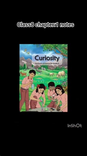 Class 8th science chapter 1 notes #relatable #class8 #schooldays #ytshorts