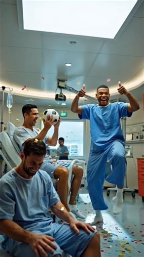 Messi Got Ronaldo Pregnant 😂 Messi the Doctor & Mbappé Driving Chaos! #Shorts