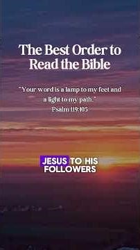 The Best Order to Read the Bible (Simple Beginner Guide)