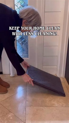 Julie Lancia • AMAZON HOME FINDS on Instagram: "🎉Keep floors clean all year long! Stop dirt and mud from tracking in! ➡️ COMMENT LINK and like this post please — and I’ll send you the link. This unique sanitizing wet and dry door mat is ideal for keeping floors and carpets clean! Just add water and disinfectant to the pva mat, use the mat & brushplate to clean shoes and then step onto the plush absorbent mat to dry! Dual system works together to clean and disinfect shoes which means less cleani