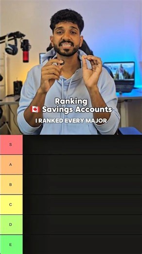 I Ranked Canada's Savings Accounts (The Results Will Surprise You!) 🇨🇦