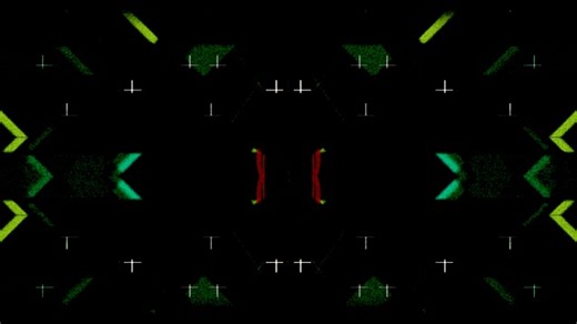 Visuals, Green, Black. Free Stock Video