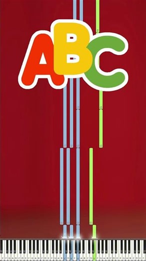 The ABC Song (Alphabet Song) - Piano
