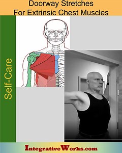 Self Care - Doorway Stretches for Chest Muscles Stretches and Exercises