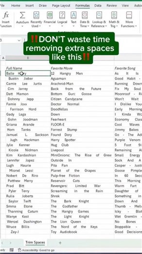 Trim Space Function | Auto adjust | #shorts #ytshorts #shortvideo