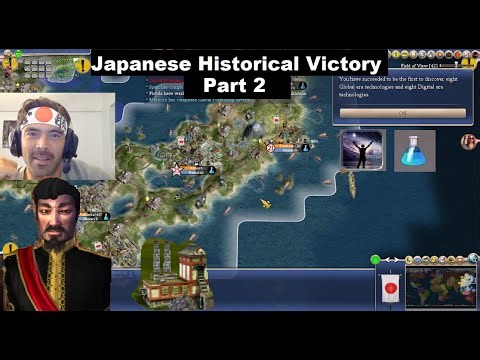 Rhye's and Fall of the Japanese Empire (Part 2) - Civilization 4 - Dawn of Civilization
