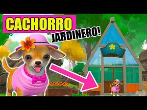 EL CACHORRO JARDINERO y el INVERNADERO! 🐶 - LITTLE FRIENDS: PUPPY ISLAND #4
