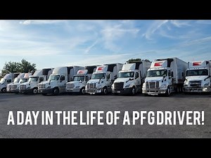 Day in the life of a Performance Foodservice driver! | #rookietrucker #foodservice