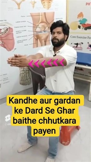 kandhe aur gardan ke Dard Se Ghar baithe chhutkara payen