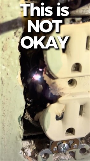Bad Electrical #electrician #electrical #electricalfire